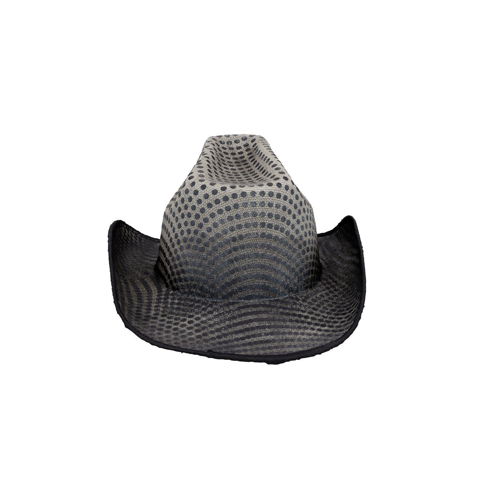 Dot Cowboy Hat 3D model_3