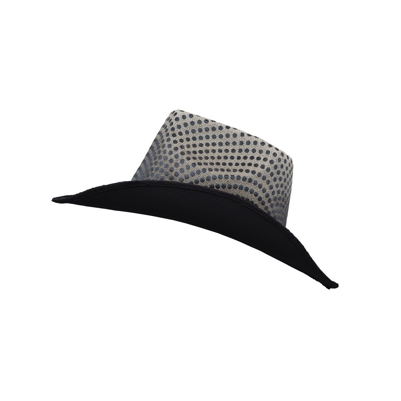 Dot Cowboy Hat 3D model_4