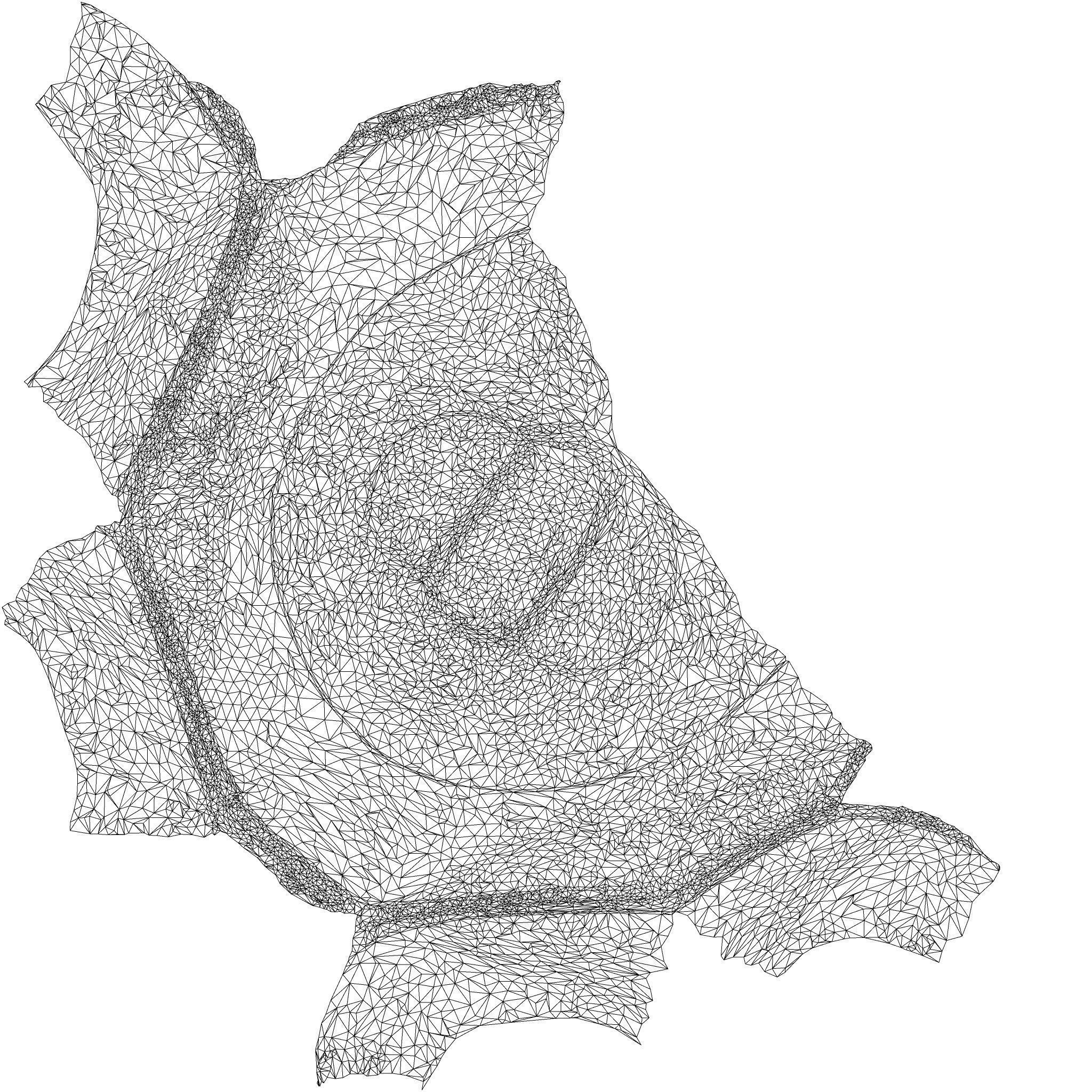 Dot Cowboy Hat 3D model_8