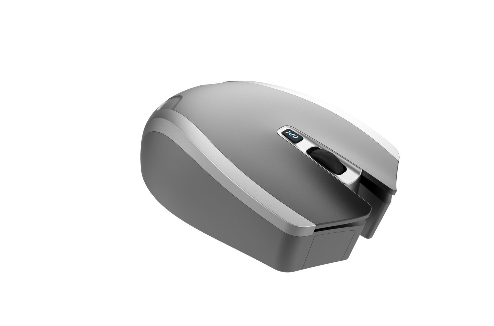 Wireless computer mouse 3D print model_25