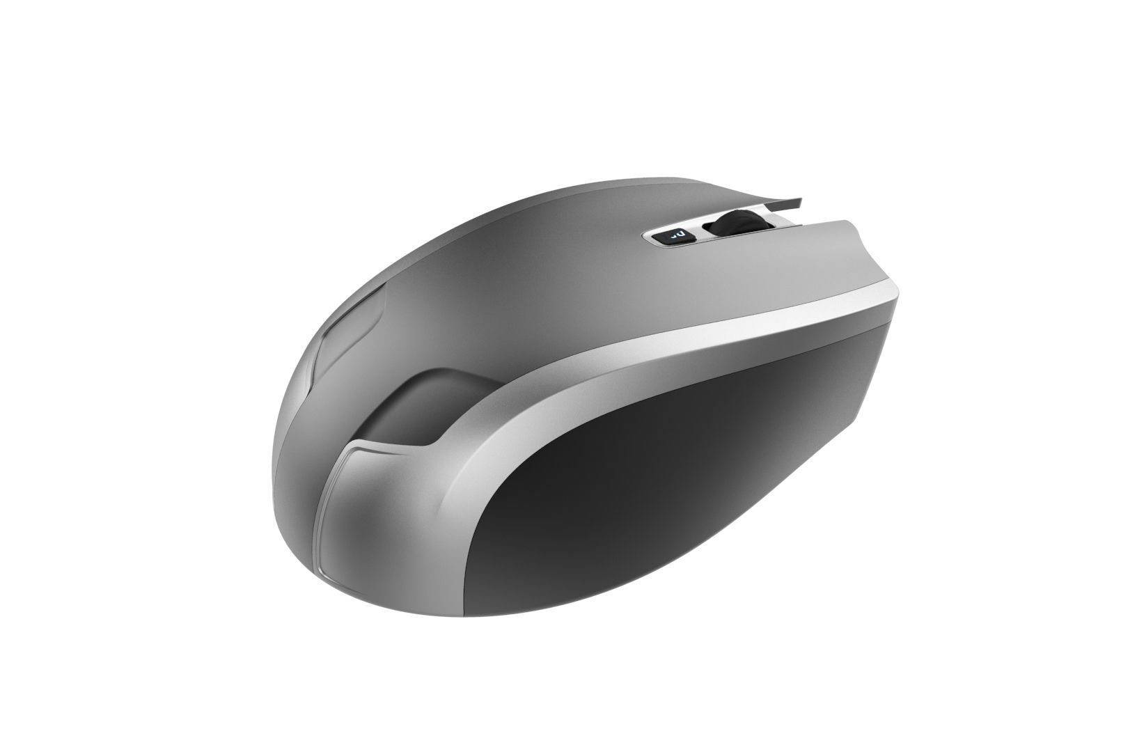 Wireless computer mouse 3D print model_3