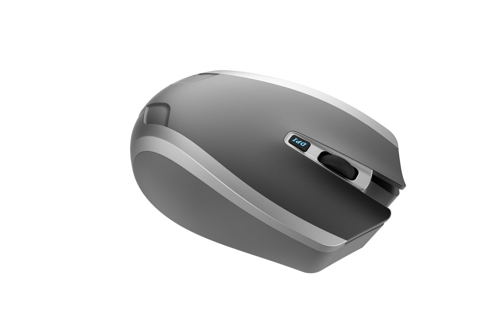 Wireless computer mouse 3D print model_36