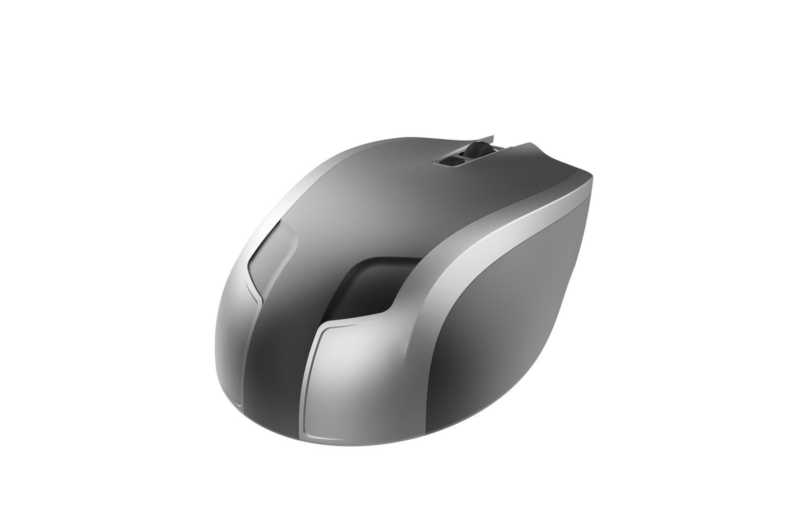 Wireless computer mouse 3D print model_9