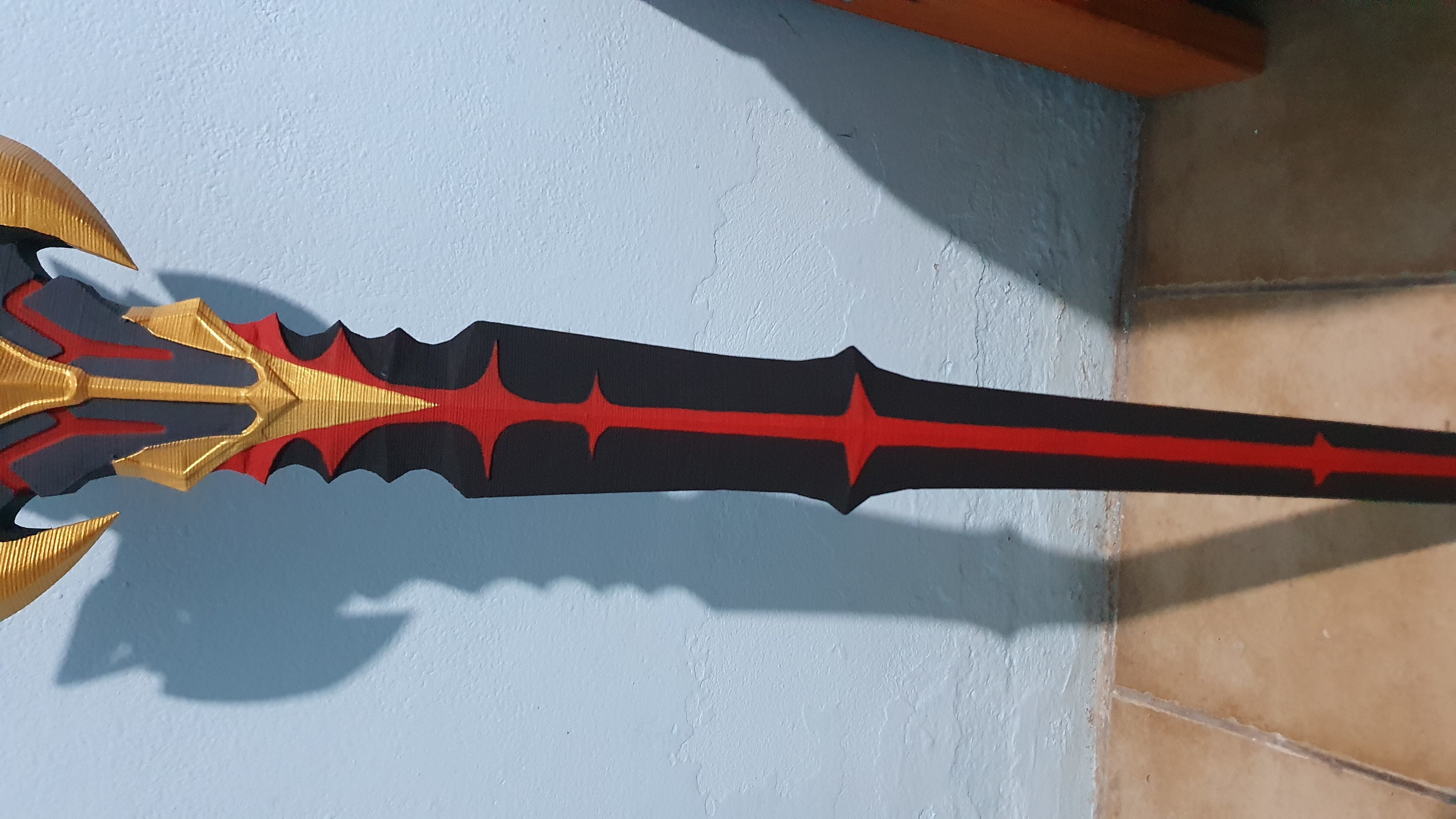 Genshin Impact  the black sword 3D print model_4