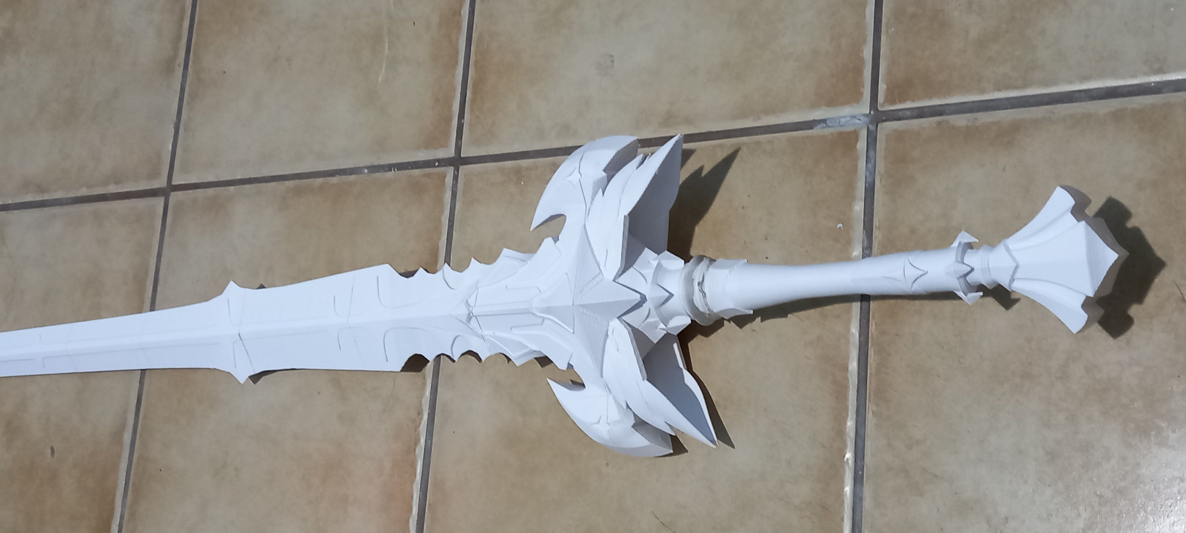 Genshin Impact  the black sword 3D print model_6