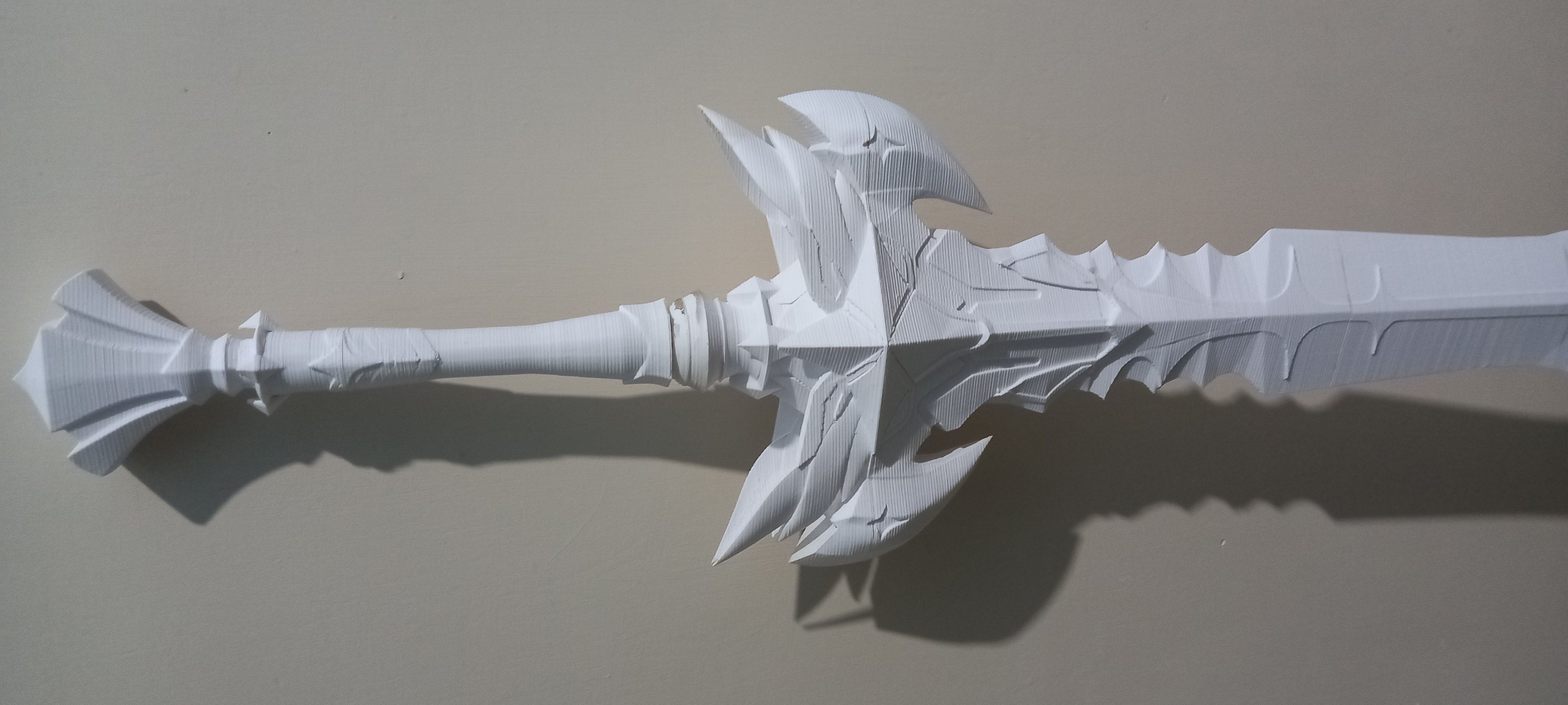 Genshin Impact  the black sword 3D print model_34