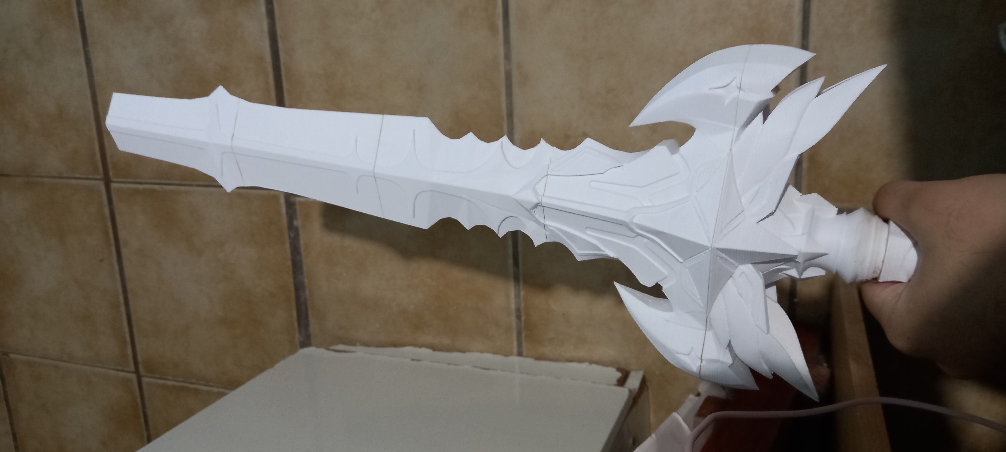Genshin Impact  the black sword 3D print model_28