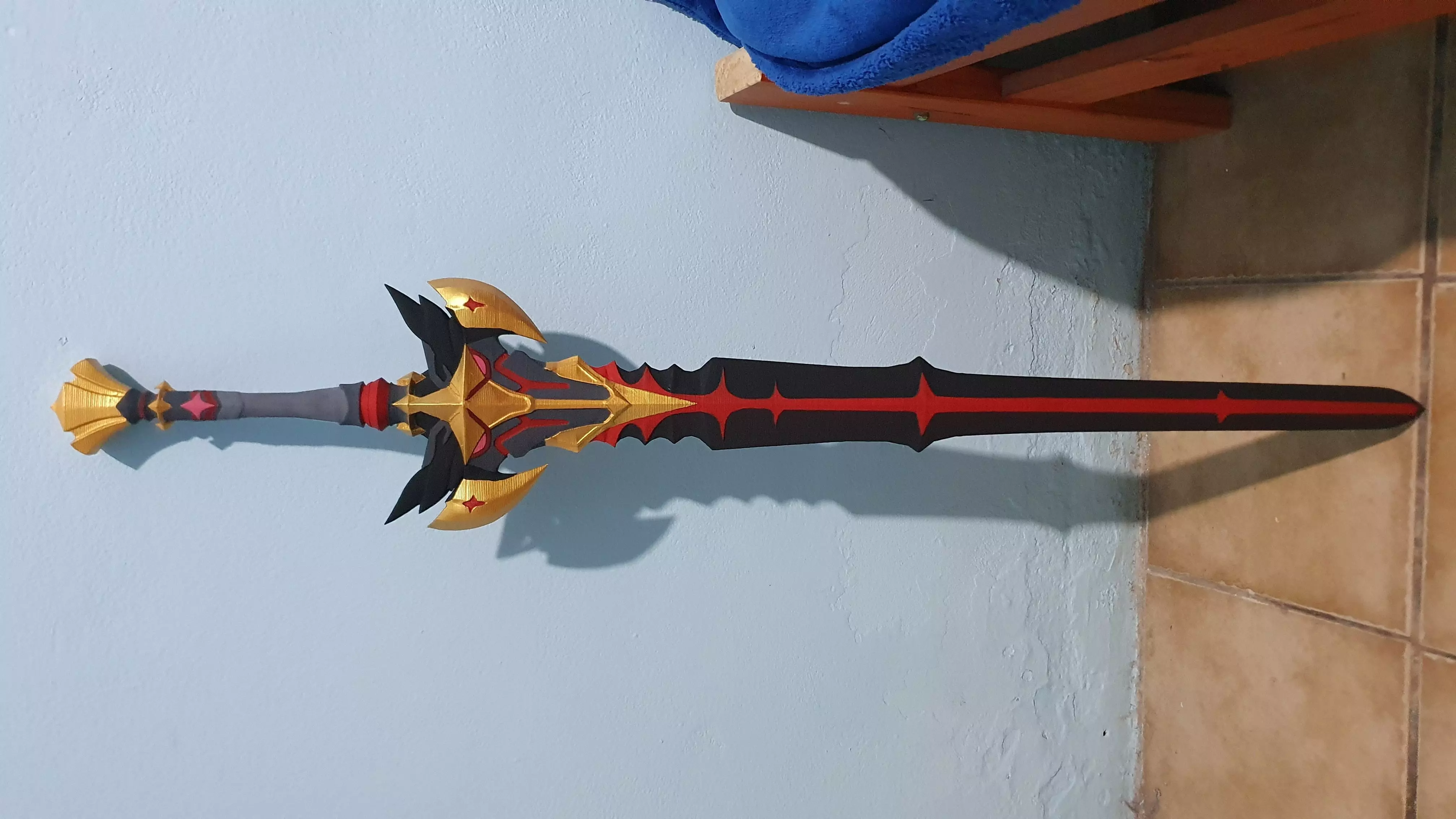 Genshin Impact  the black sword 3D print model_0