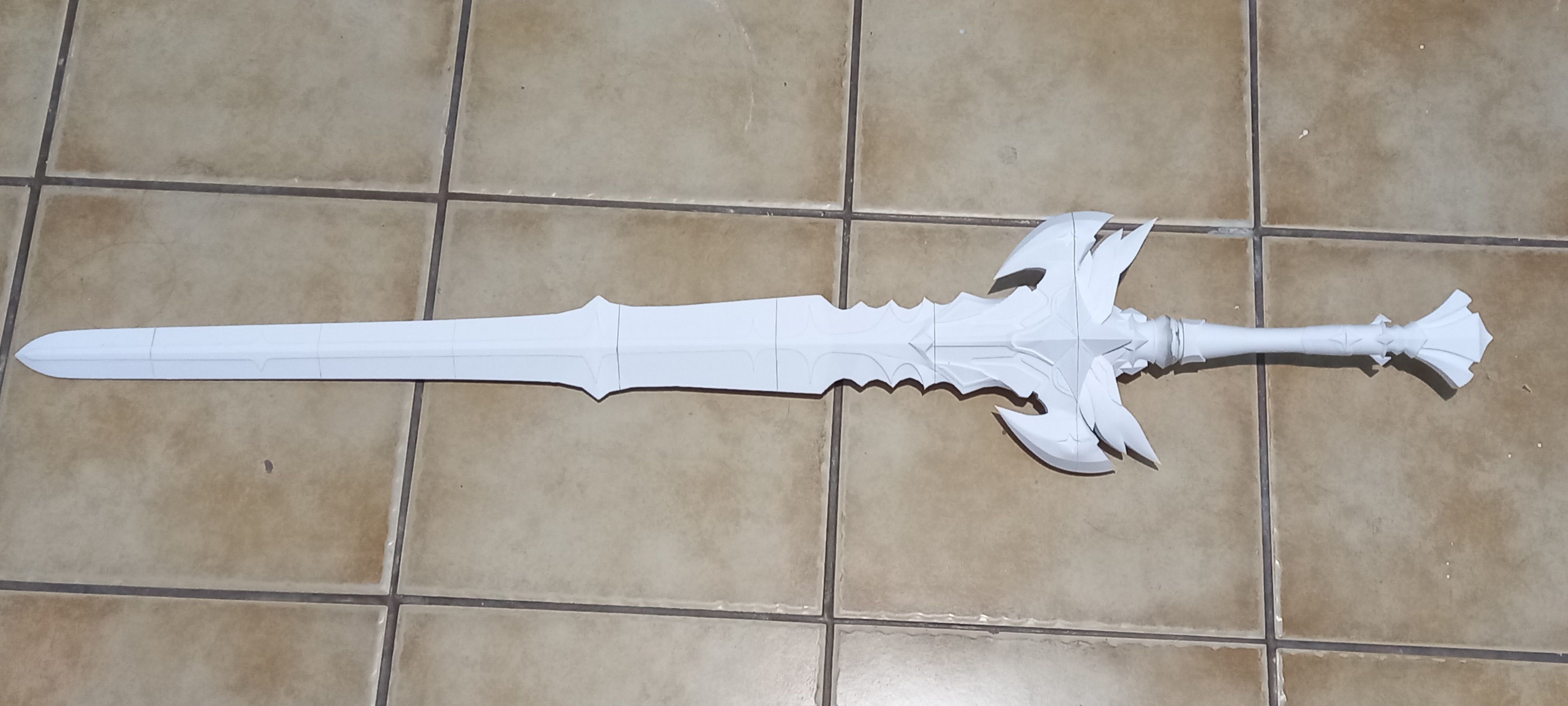 Genshin Impact  the black sword 3D print model_5