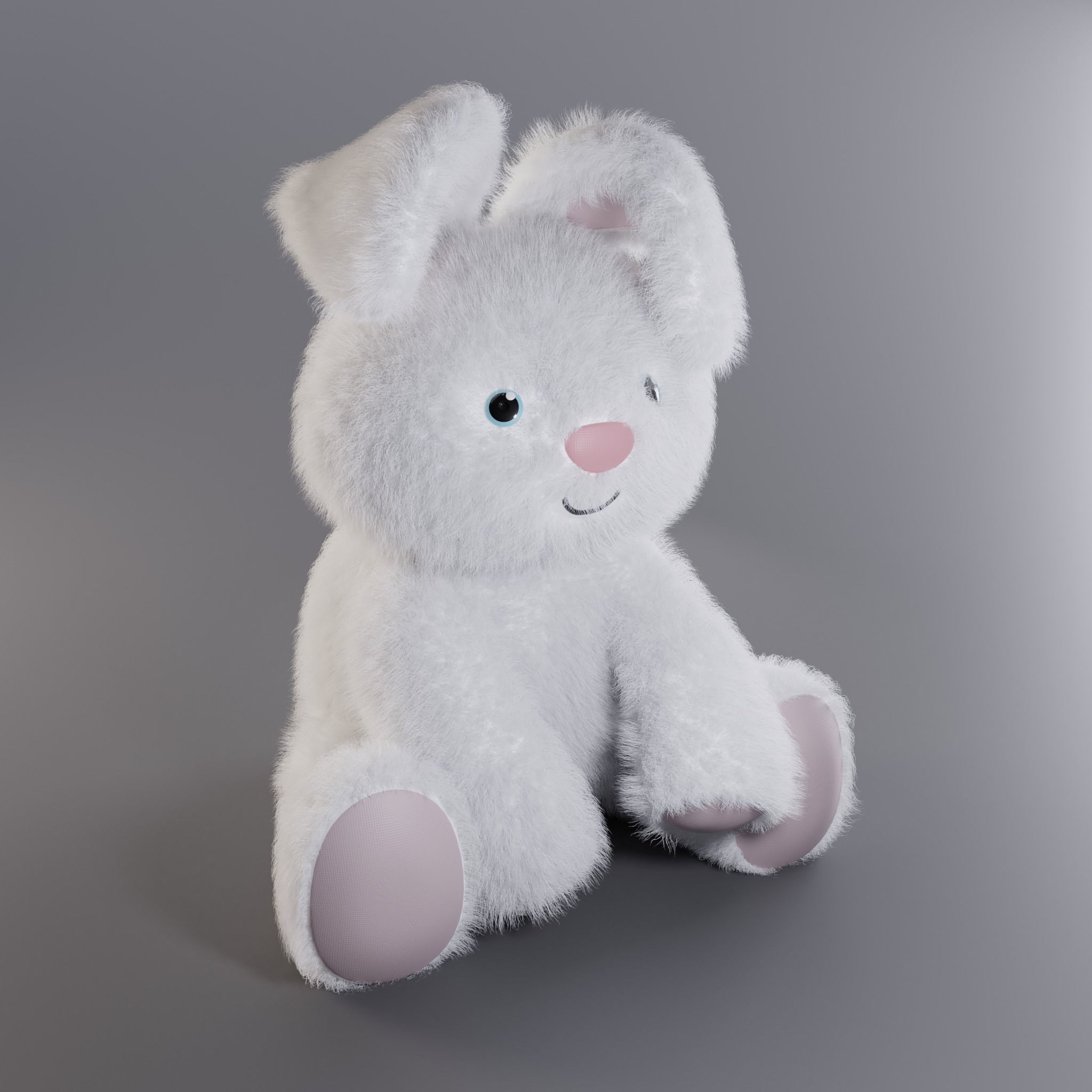 Wood Toys Dolls And Stroller 3D model_1