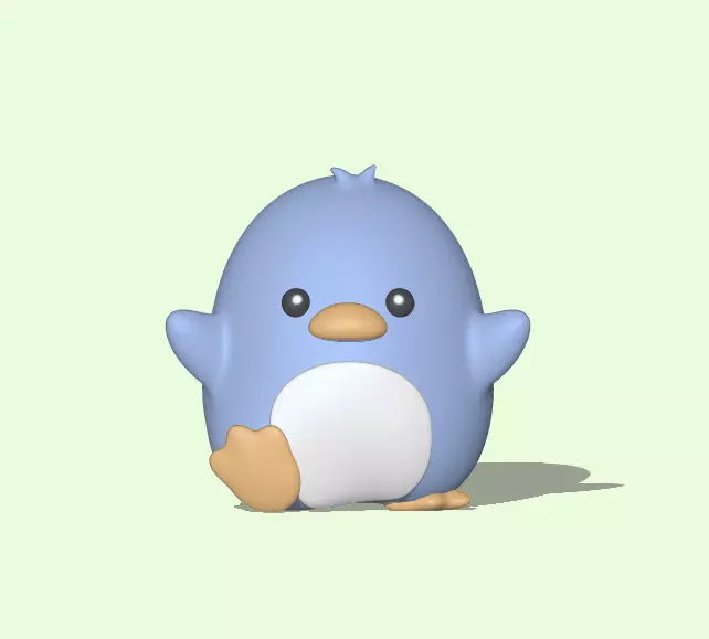 Little Penguin 3D print model_0