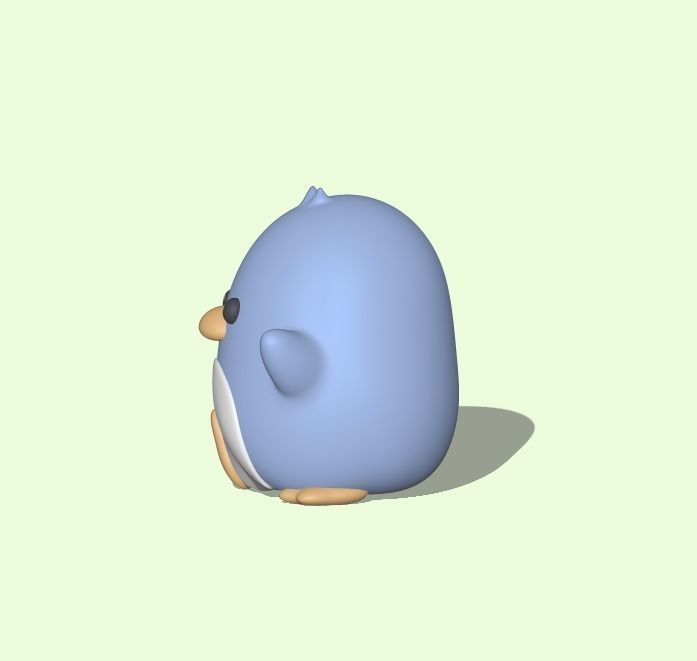 Little Penguin 3D print model_1