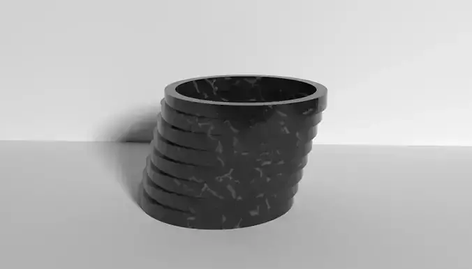 Decorative flower pot