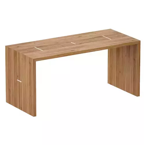 Maxwell Waterfall Table Crate and Barrel 3D model