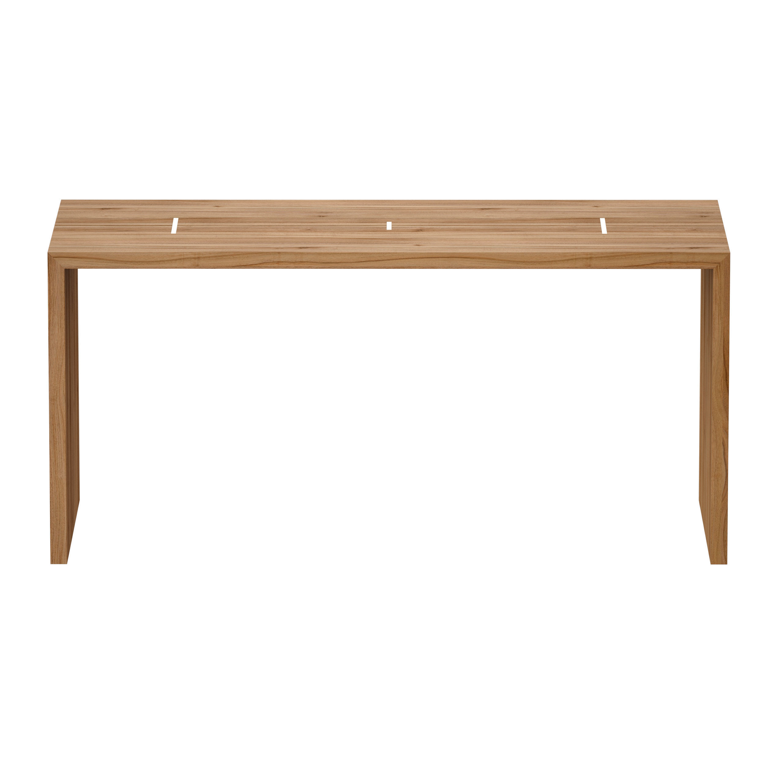 Maxwell Waterfall Table Crate and Barrel 3D model_5