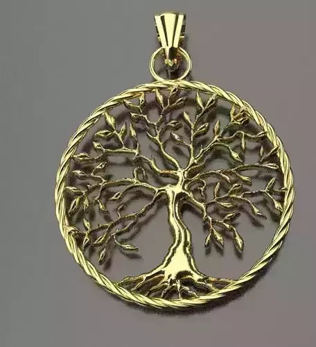 Pendant tree jewelry