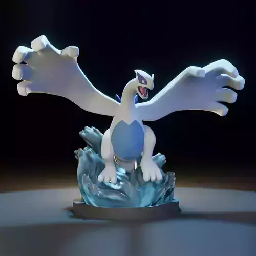 Lugia Pokemon 3D print model