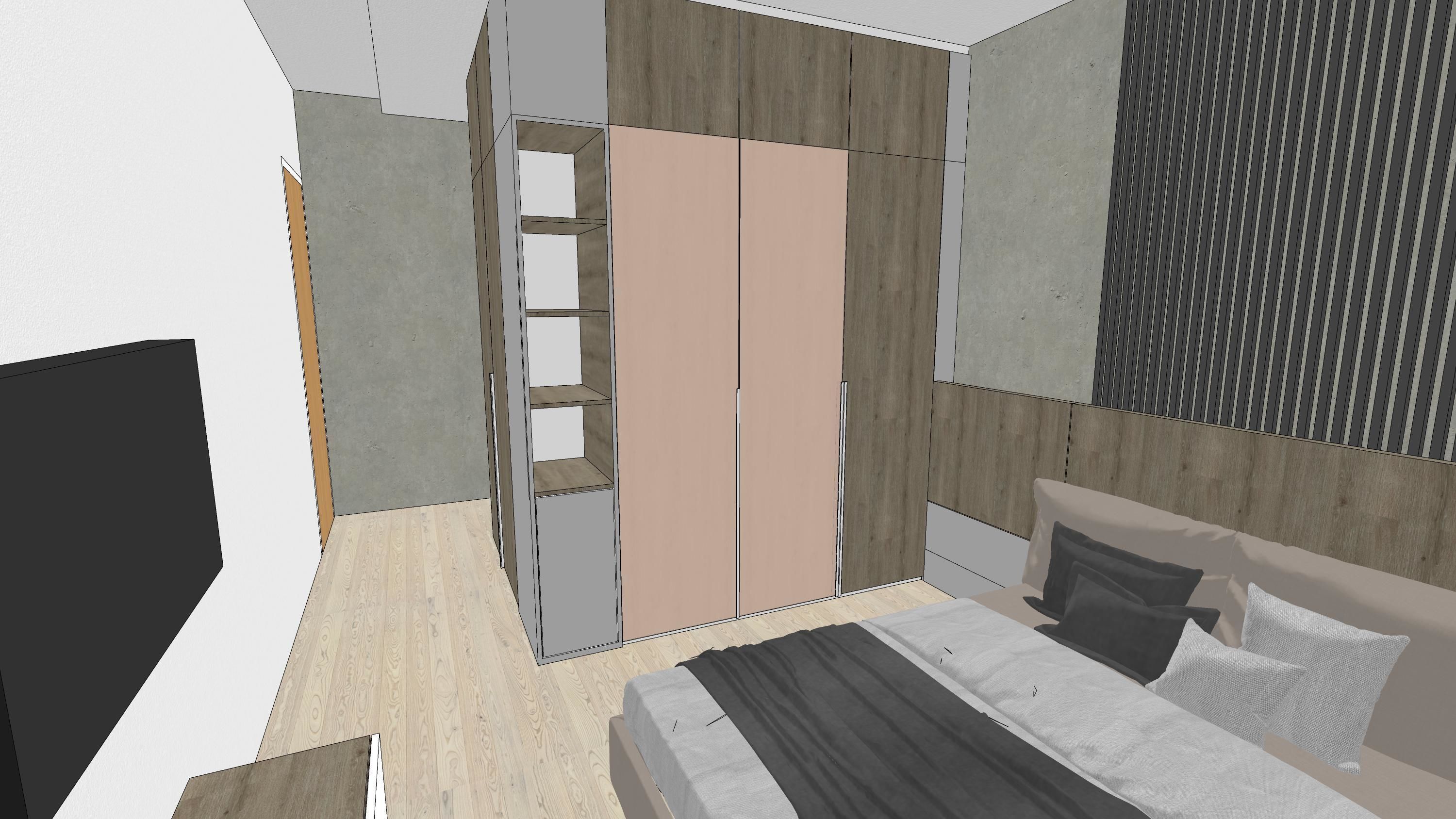 BEDROOM SCENE - VRAY NEXT FOR SKETCHUP 3D model_11