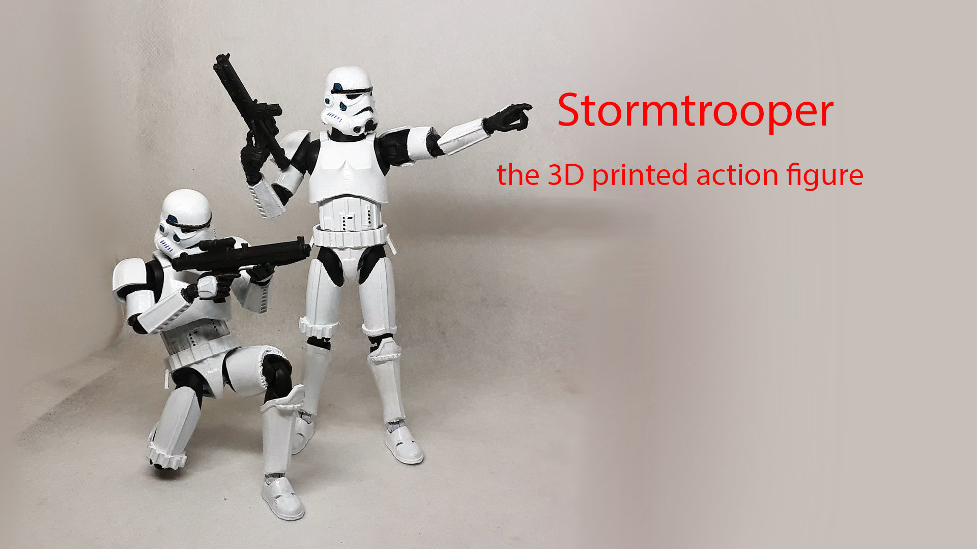 Star Wars Stormtrooper articulated action figure 3D print model_2