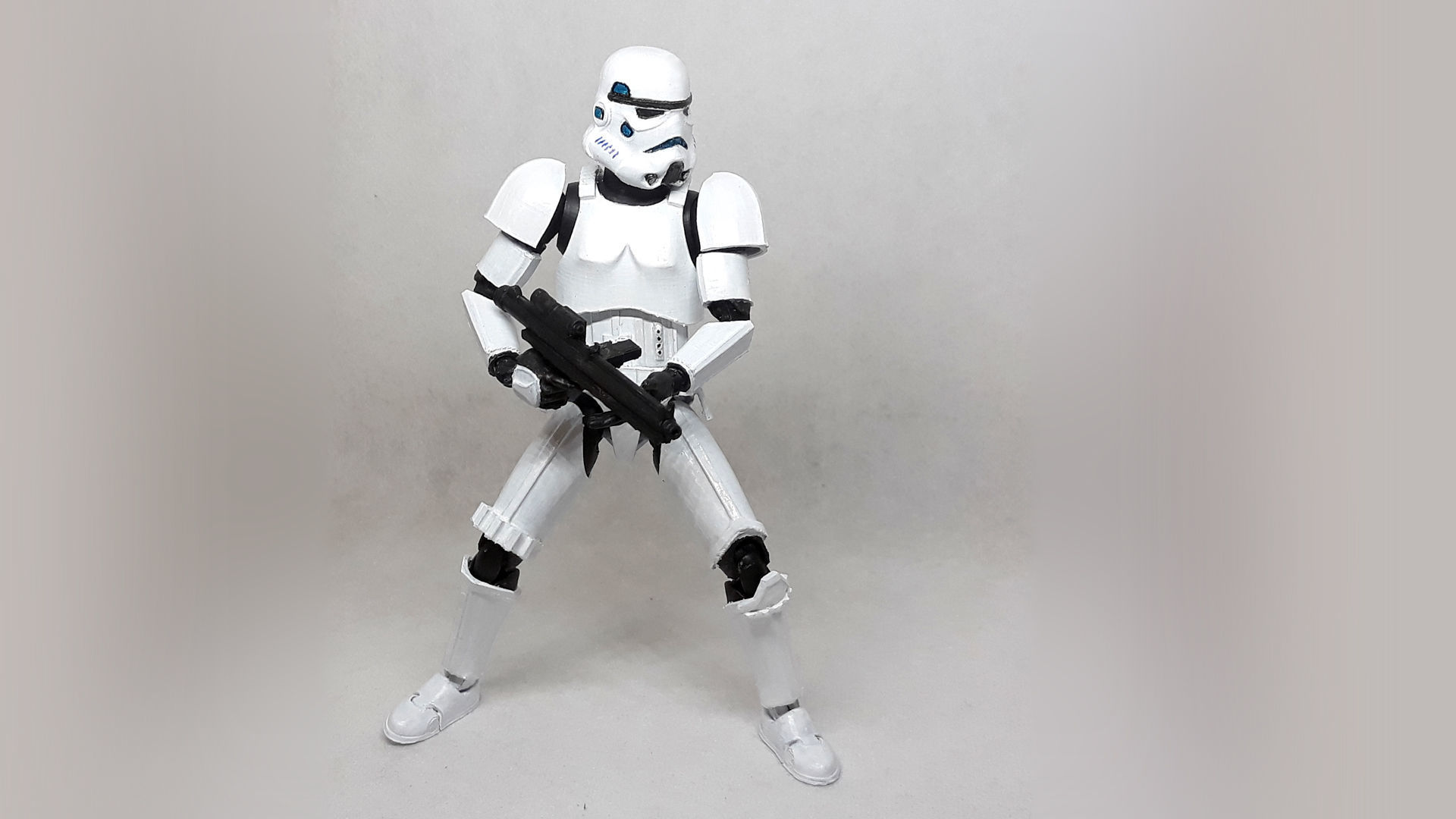 Star Wars Stormtrooper articulated action figure 3D print model_11