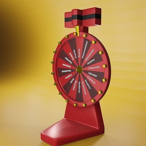 Rueda de competencias Free 3D model