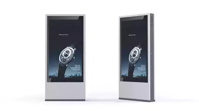 Information Kiosk 3D model