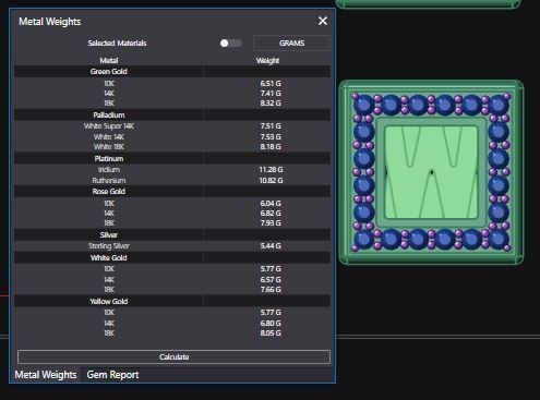 Baby Block Charm - W 3D print model_5