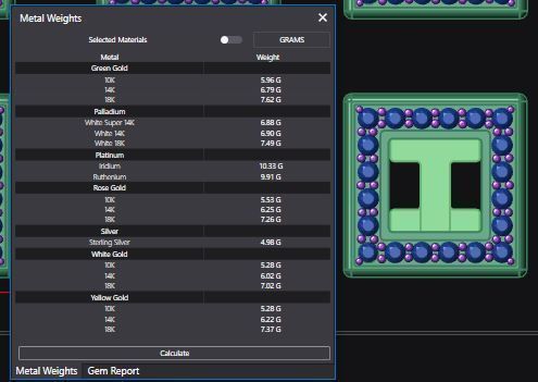Baby Block Charm - T 3D print model_5