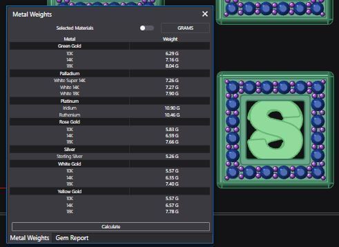 Baby Block Charm - S 3D print model_5