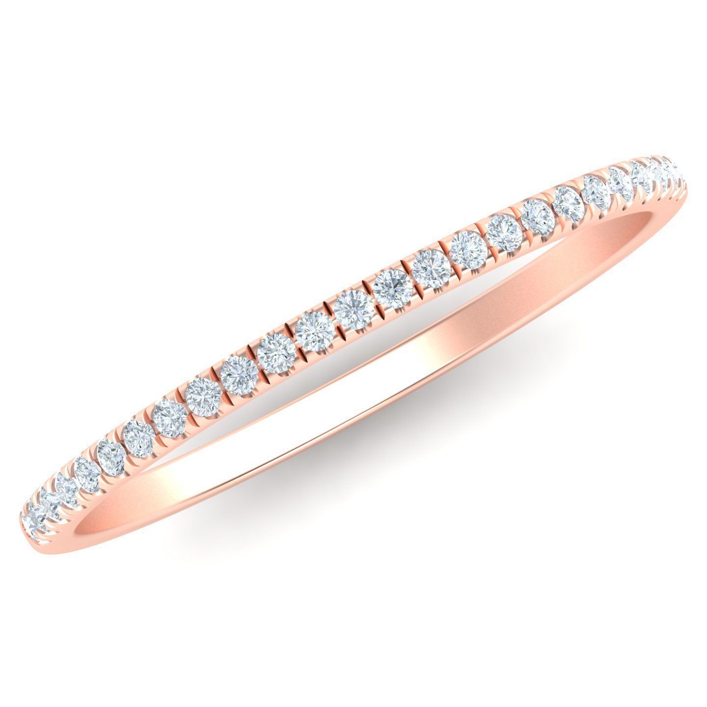 Simple Ring  band 3D print model_2