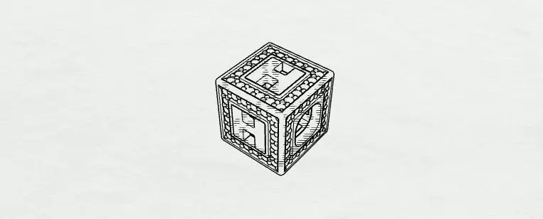 Baby Block Charm -  H 3D print model_0