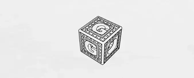 Baby Block Charm -  G