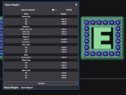 Baby Block Charm - F 3D print model_5
