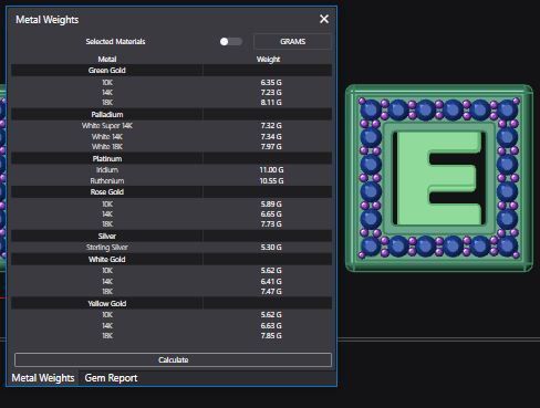 Baby Block Charm - E 3D print model_5
