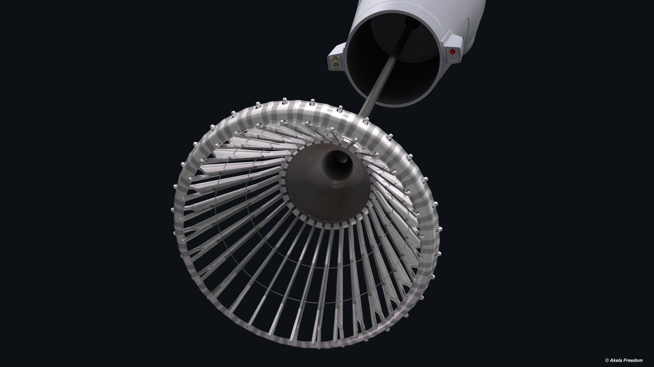 Refueling Pod 3D model_7