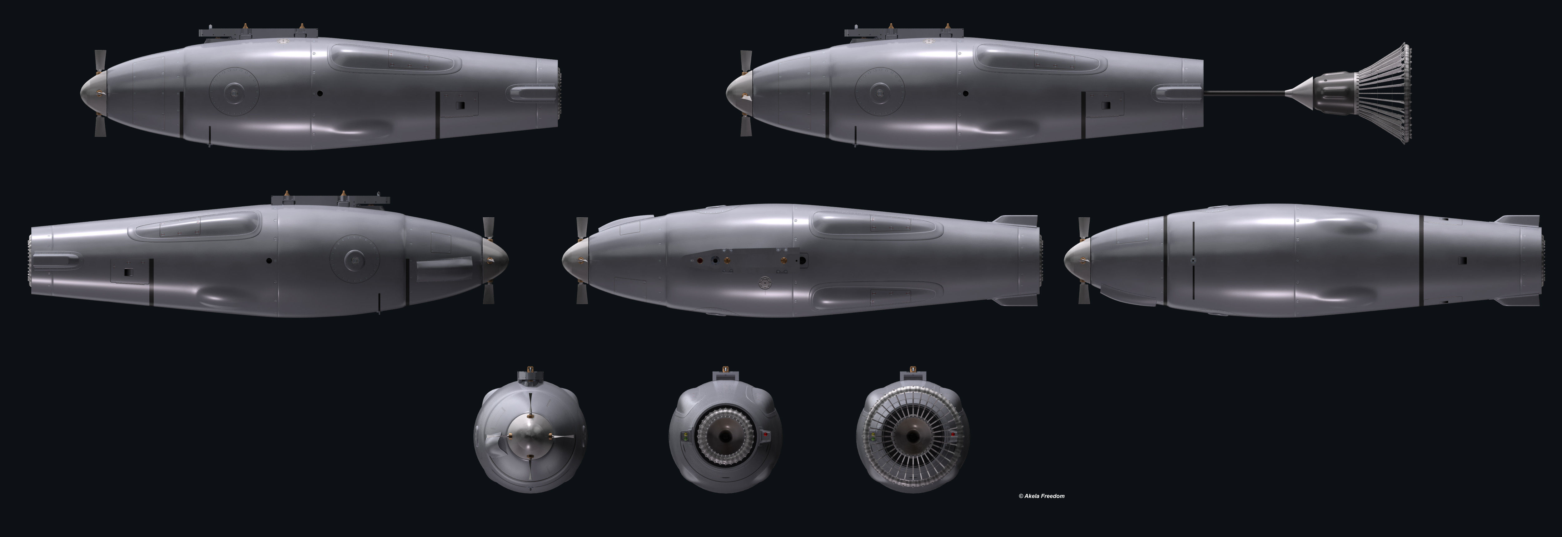 Refueling Pod 3D model_9