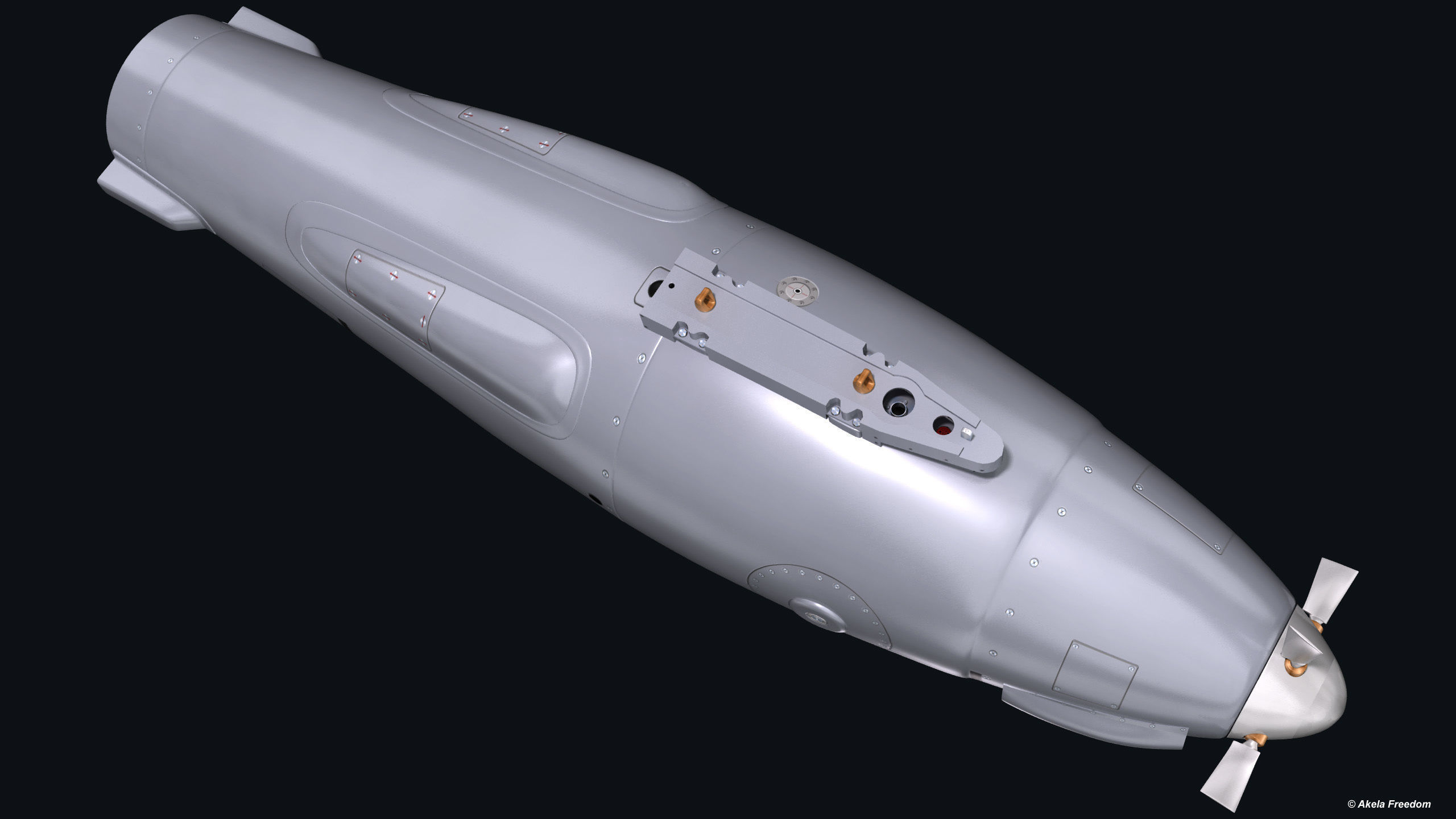 Refueling Pod 3D model_3