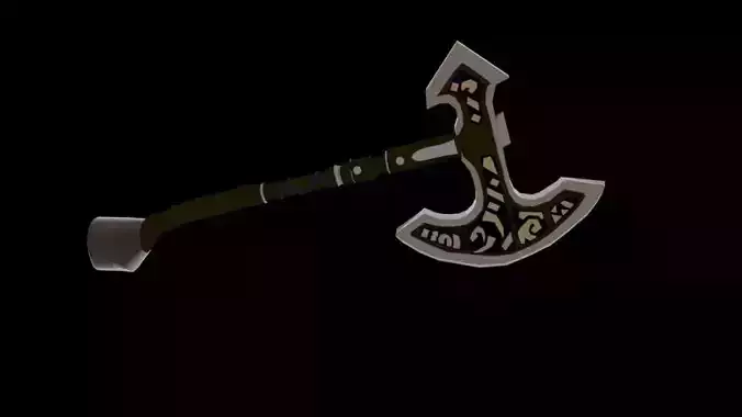 Axe low poly