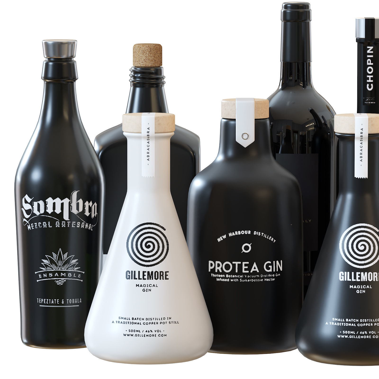 bottle 06 3D model_2