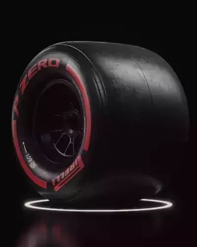 F1 Pirelli Slick SOFT Tire Real World Details