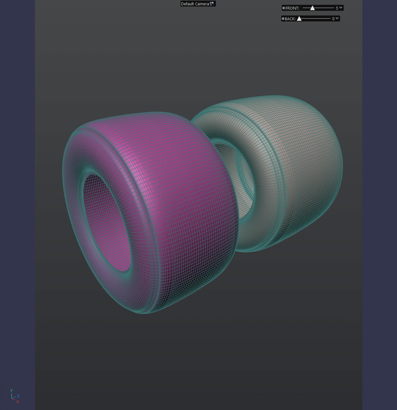 F1 Pirelli Slick SOFT Tire Real World Details 3D model_7