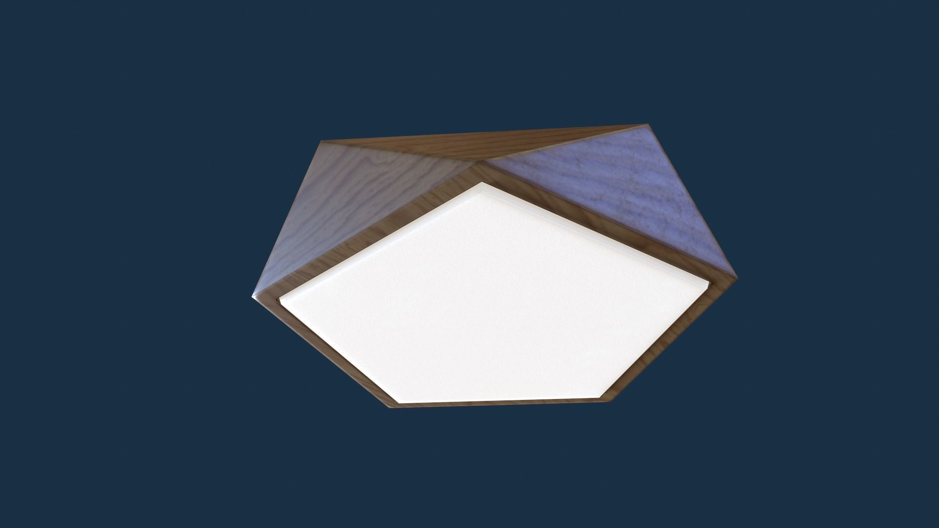Set Of Lamps Low-poly 3D model_18
