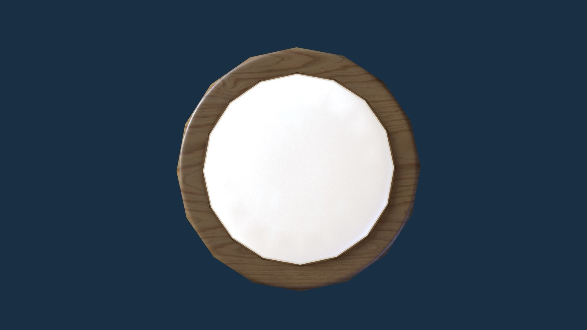 Set Of Lamps Low-poly 3D model_15