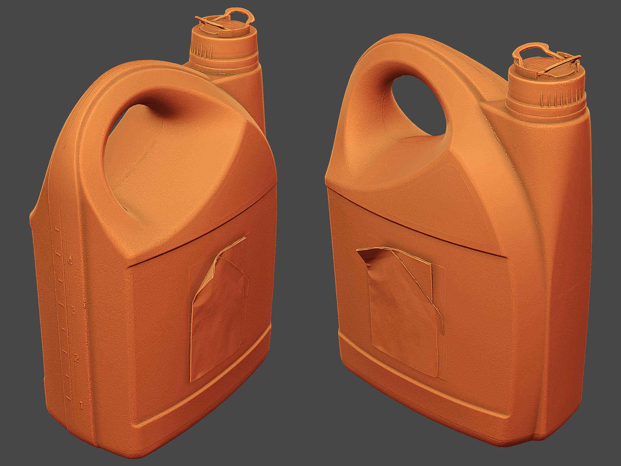 Motor Oil Canister 3D model_7