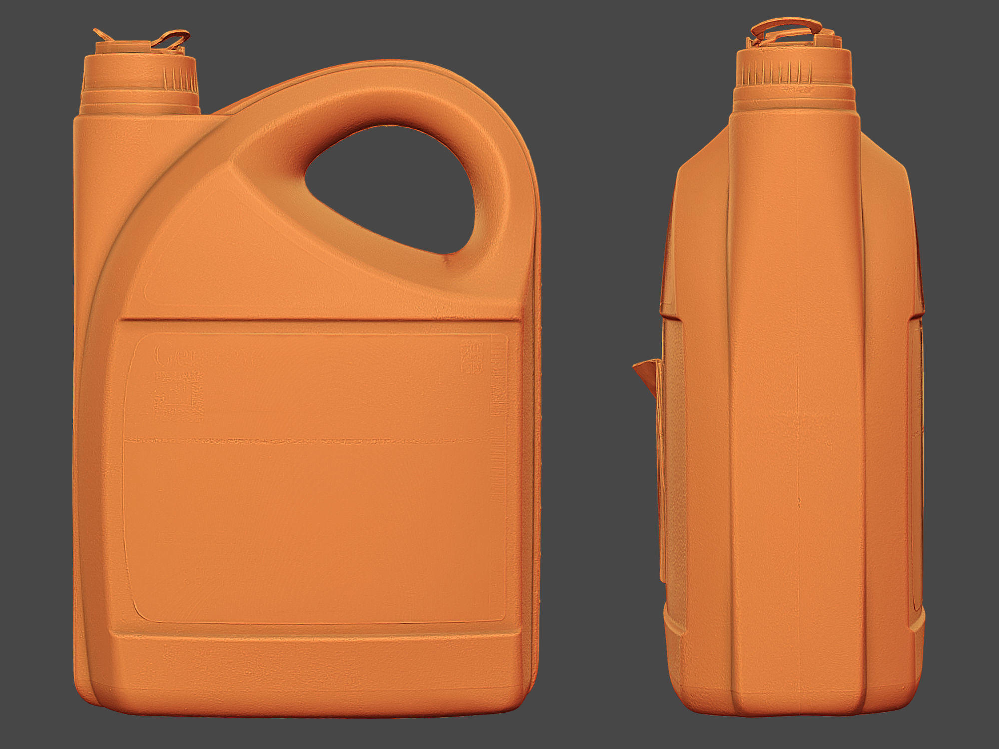 Motor Oil Canister 3D model_9