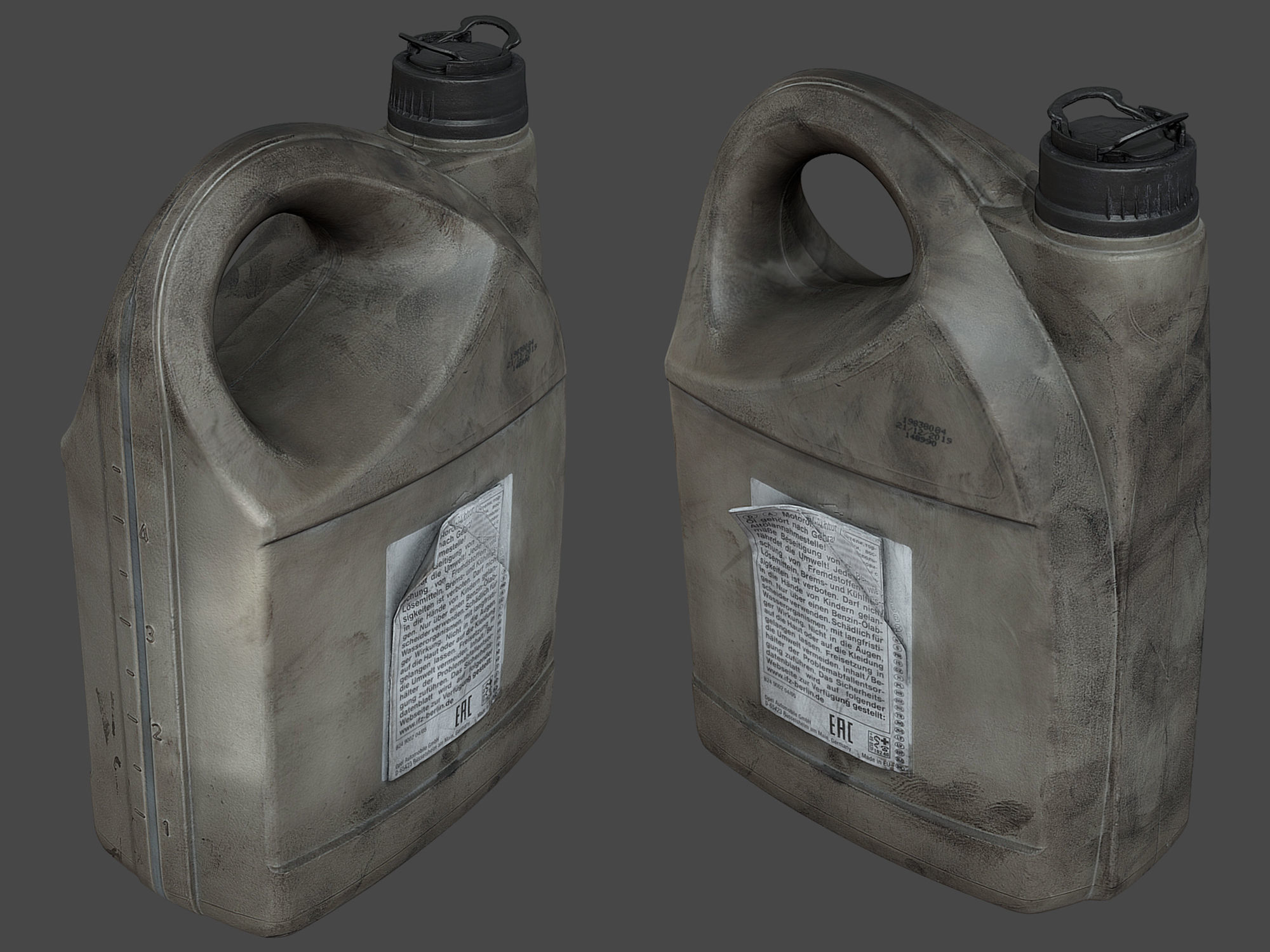 Motor Oil Canister 3D model_6