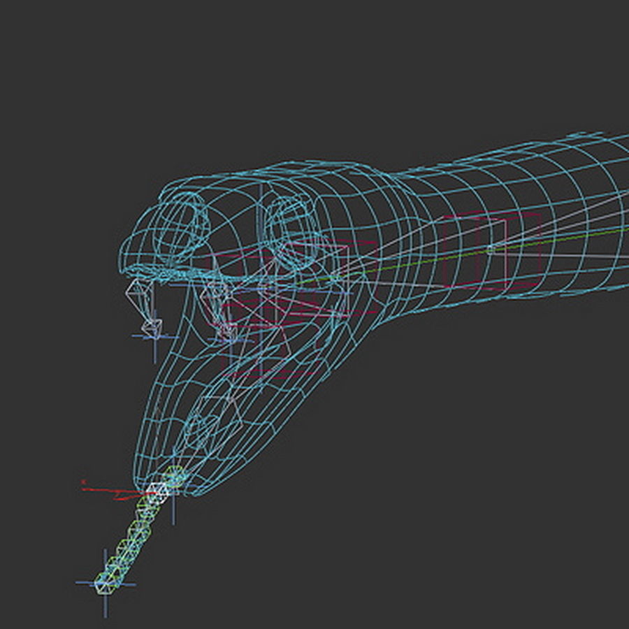 Pack - Snakes 3D model_10