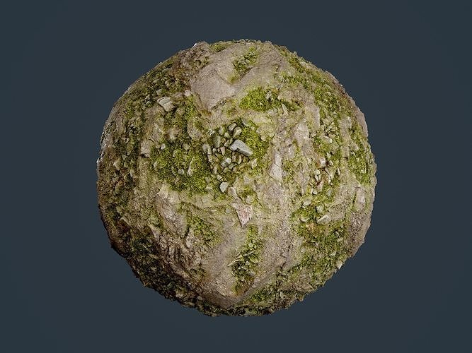 Rock Ground Stone Seamless PBR Texture 03 Texture