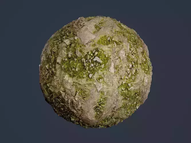 Rock Ground Stone Seamless PBR Texture 03 Texture