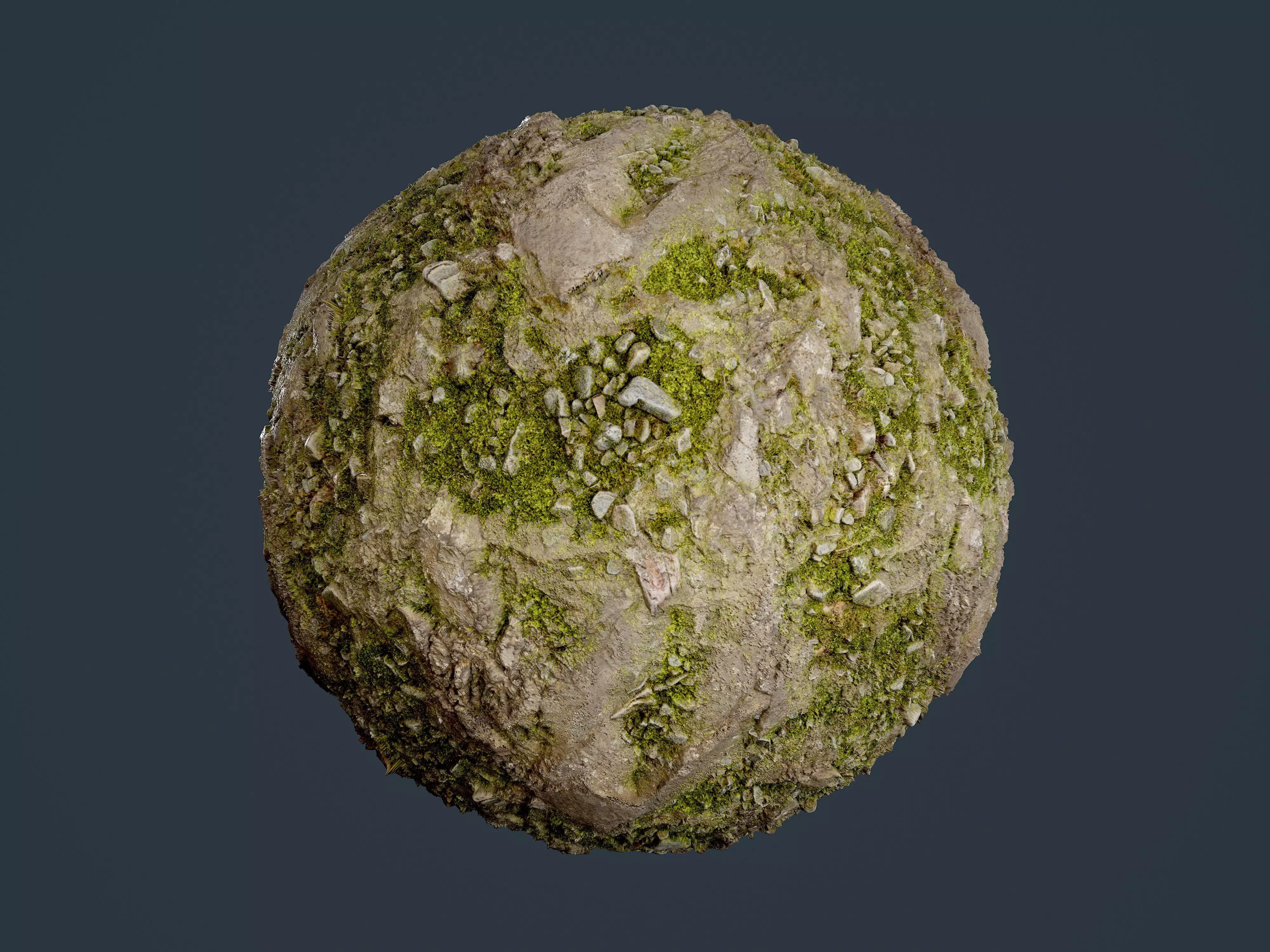 Rock Ground Stone Seamless PBR Texture 03 Texture_0